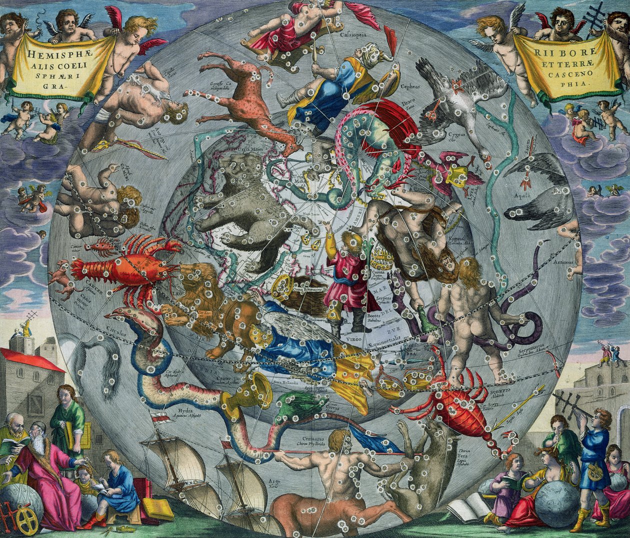 Carte des constellations de l