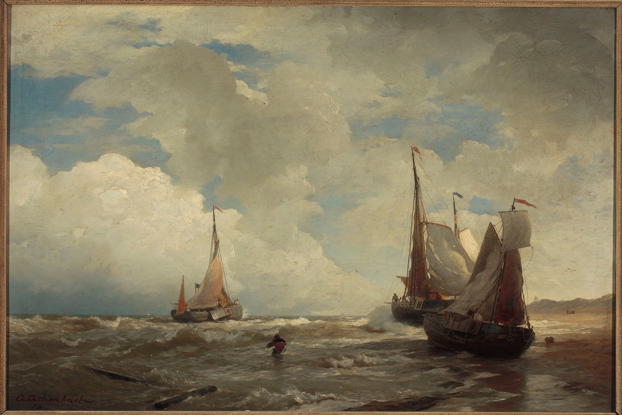 Au bord de la mer du Nord - Andreas Achenbach