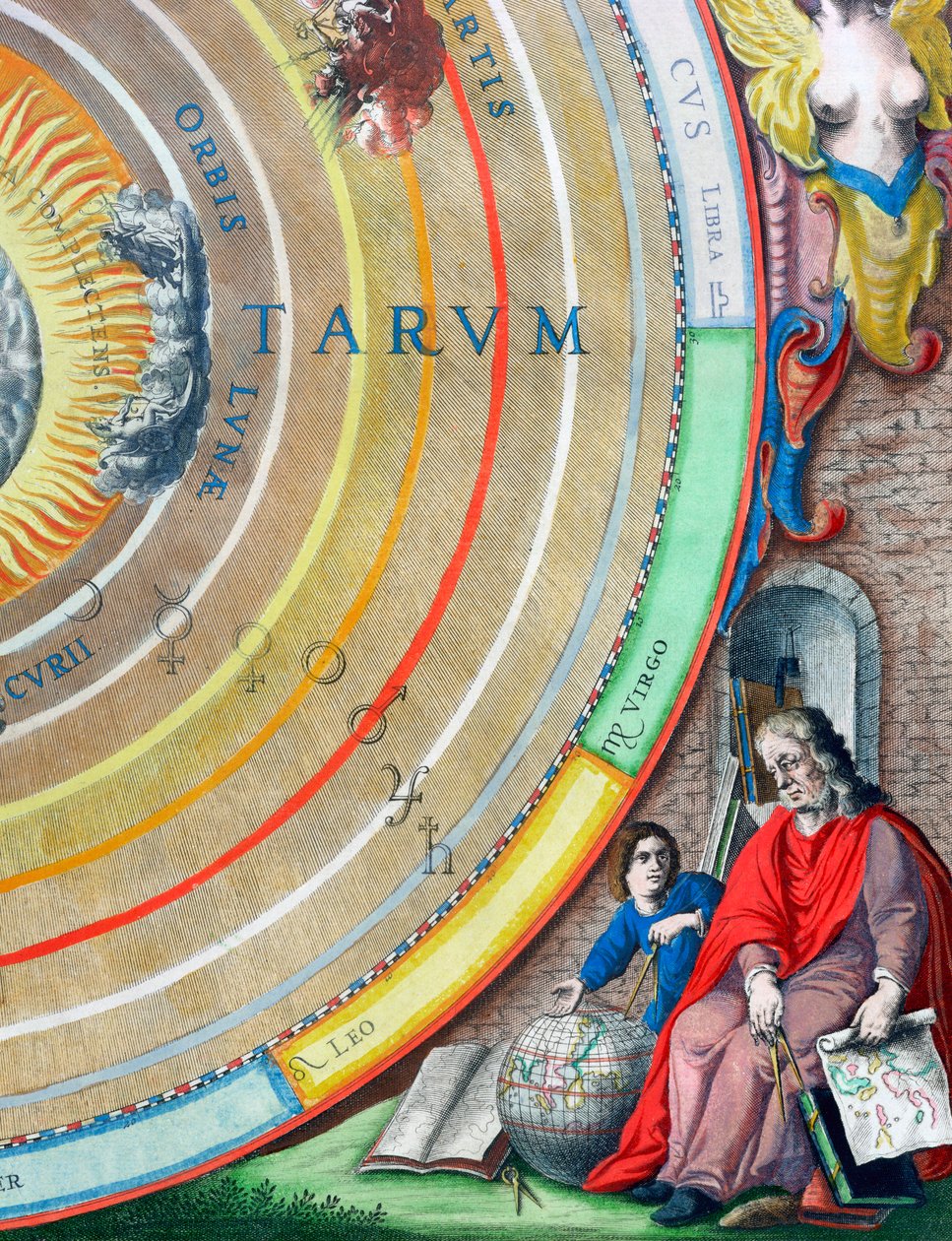Un astronome, détail d