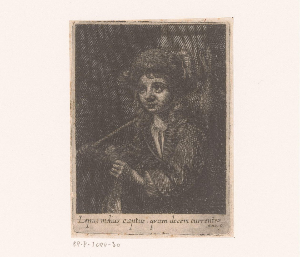 Jeune chasseur - Andreas Matthäus Wolfgang