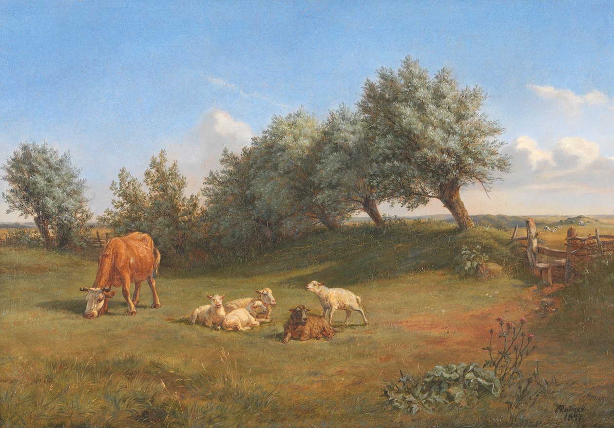 Un enclos - Andreas Peter Madsen