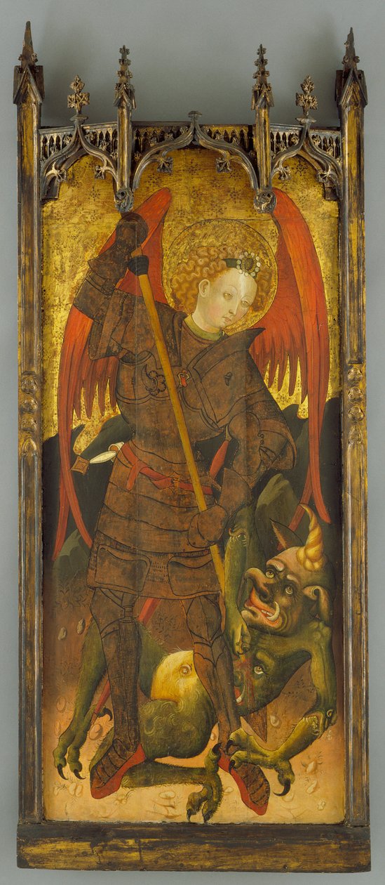 Saint Michel Combattant le Dragon - Andres Marcal de Sas
