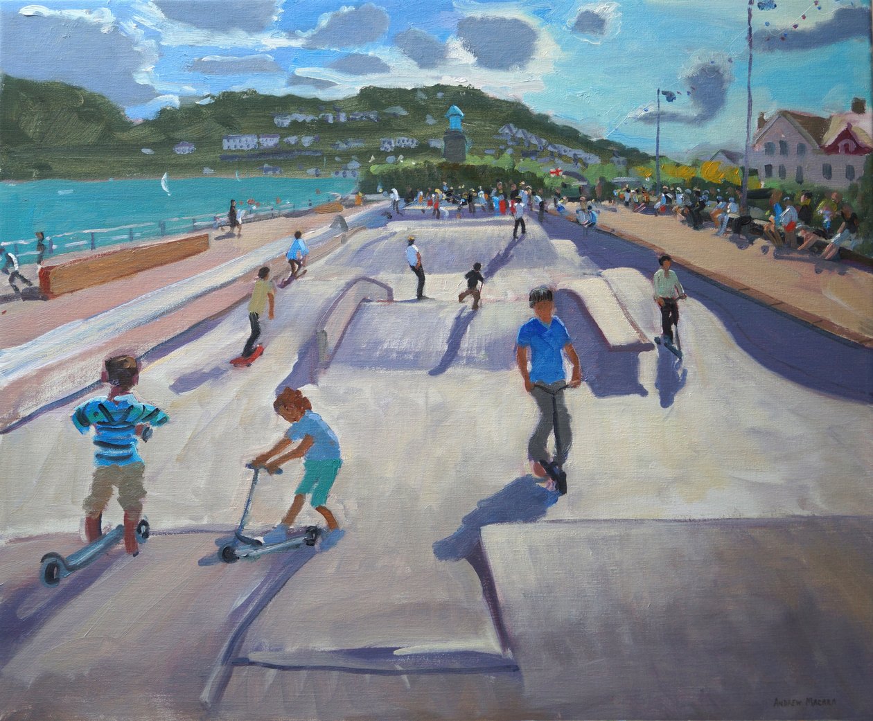Skateurs, Teignmouth, 2012 - Andrew Macara