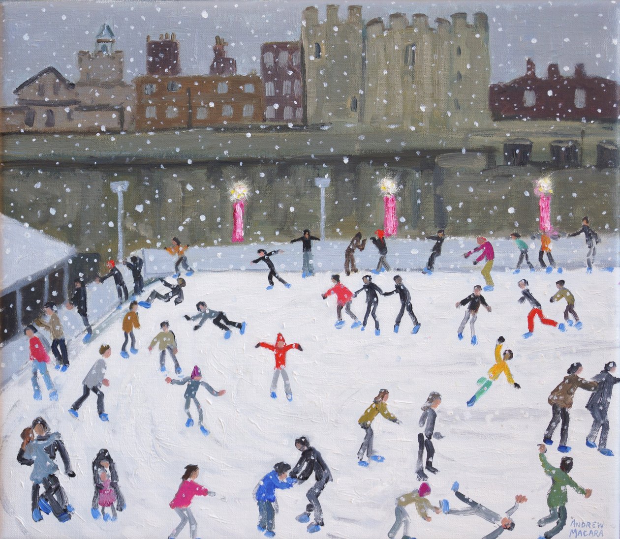 Patinoire de la Tour de Londres, 2015 - Andrew Macara