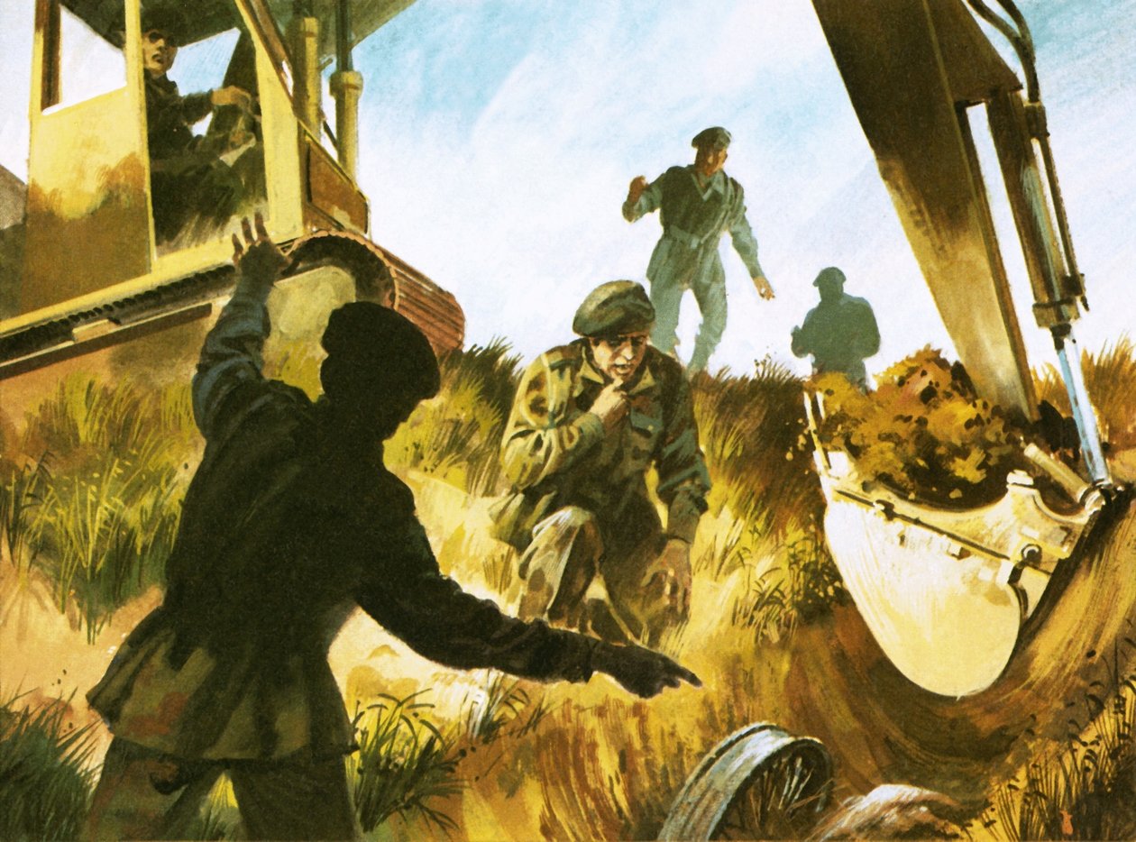 Découverte de la voiture de Parry Thomas, Babs, dans les sables de Pendine - Andrew Howat