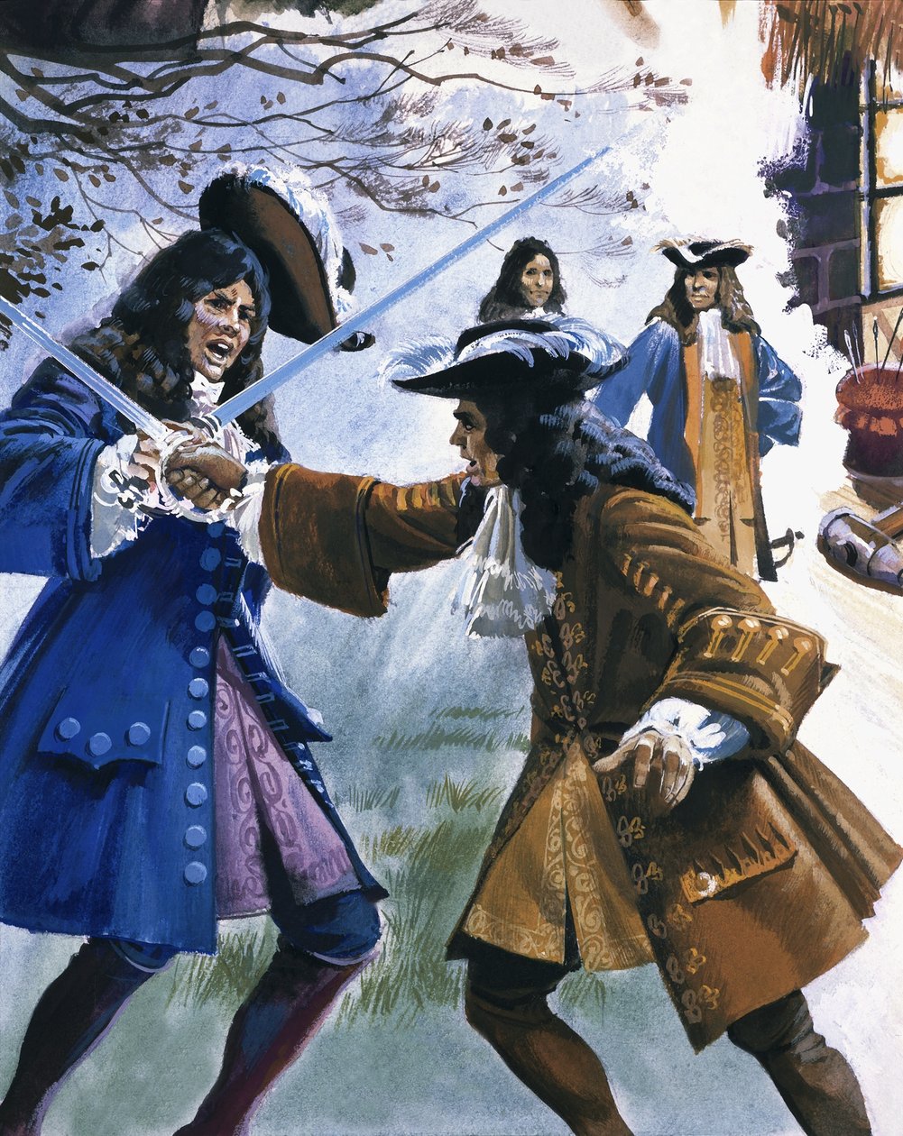 Le comte de Stafford sur le point d