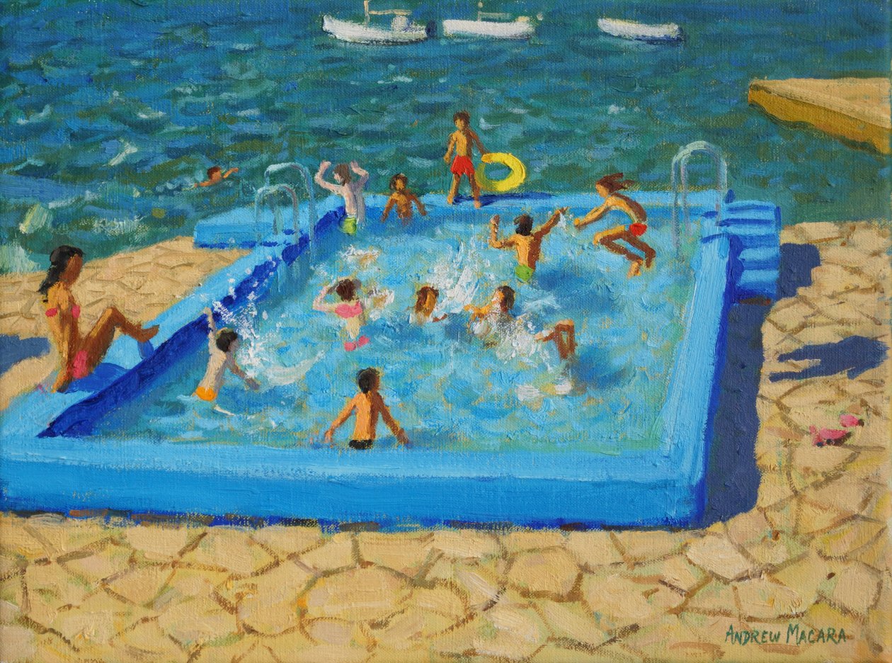Piscine bleue, Vrsar, Croatie - Andrew Macara