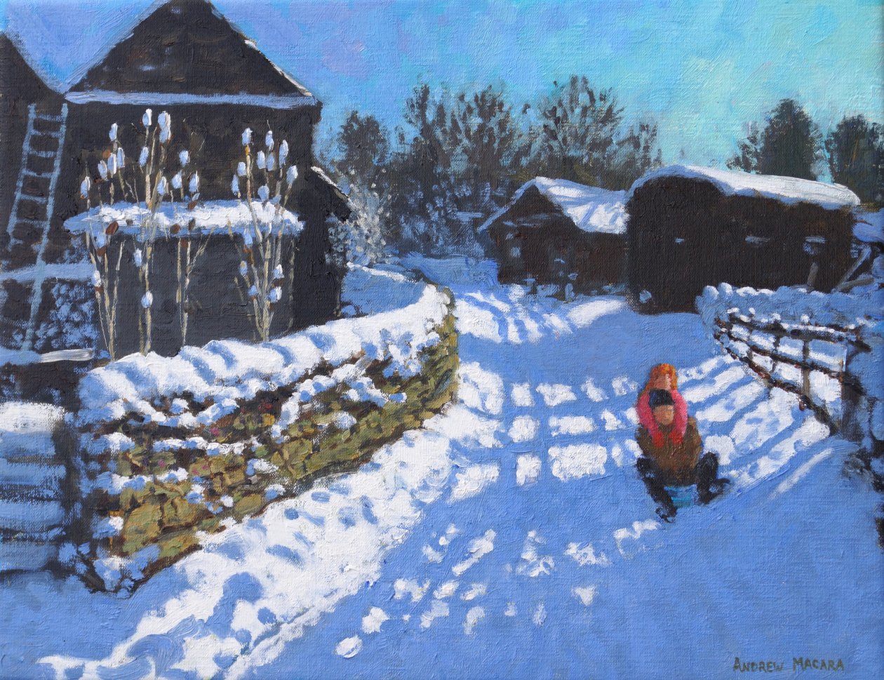 Luge près de Wintercroft Lane près de Dovedale et Thorpe. Ashbourne, 2021 - Andrew Macara