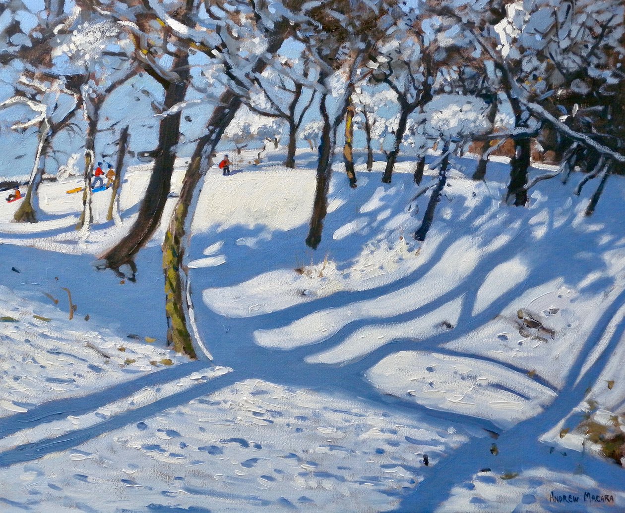 Hiver à Ladmanlow, Buxton, Derbyshire, 2010 - Andrew Macara