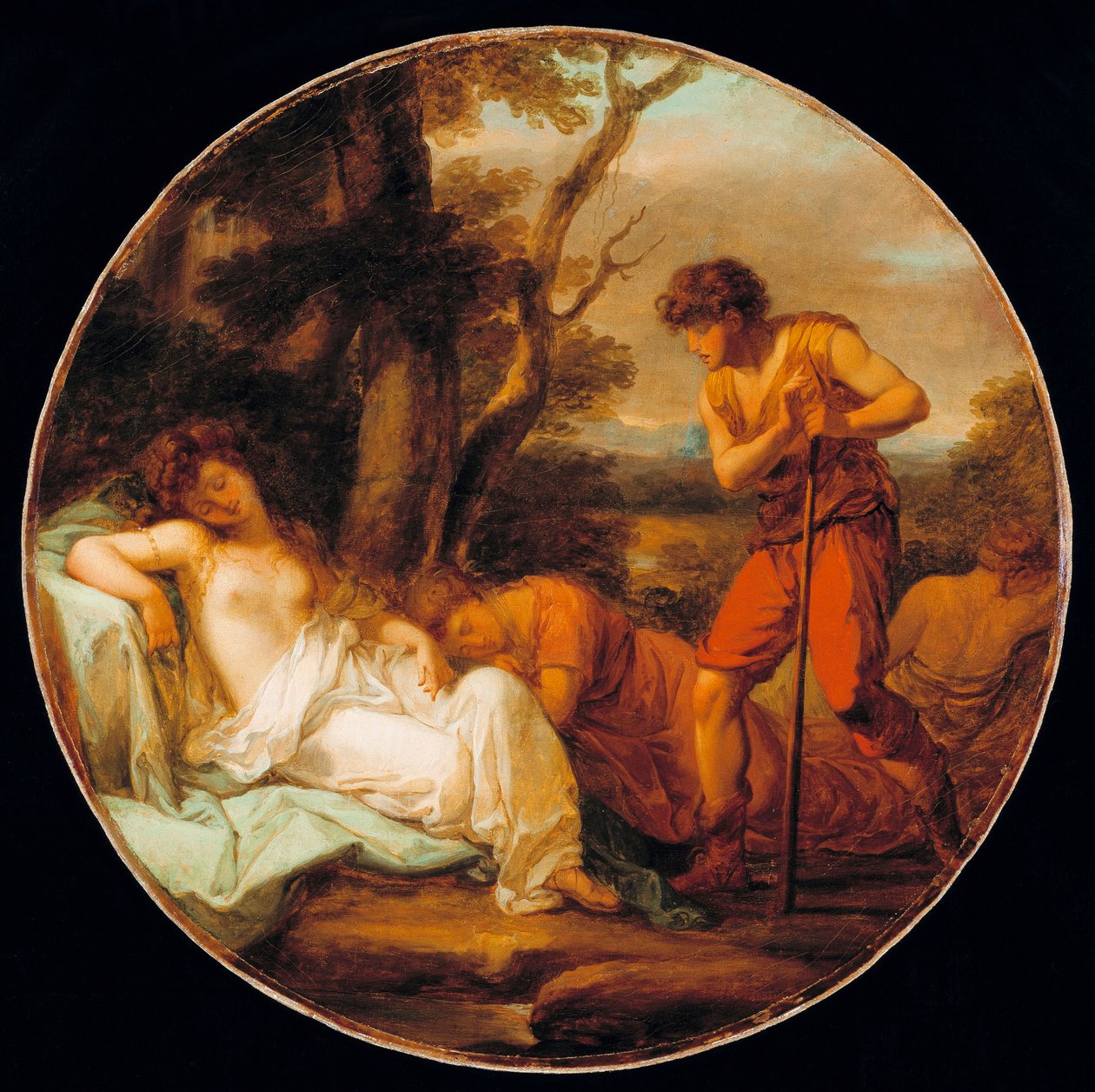 Cimon et Iphigenie - Angelica Kauffmann