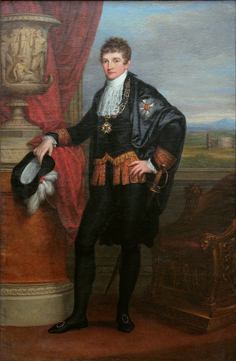 Portrait de Louis Ier de Bavière en tant que prince héritier (1786-1868) - Angelica Kauffmann