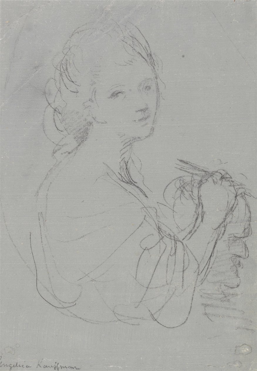 Autoportrait - Angelica Kauffmann