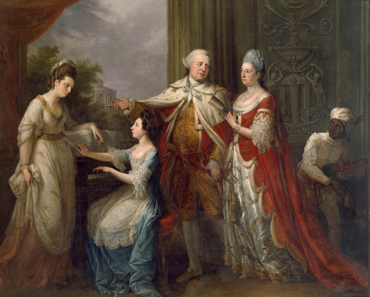 La famille Ely - Angelica Kauffmann