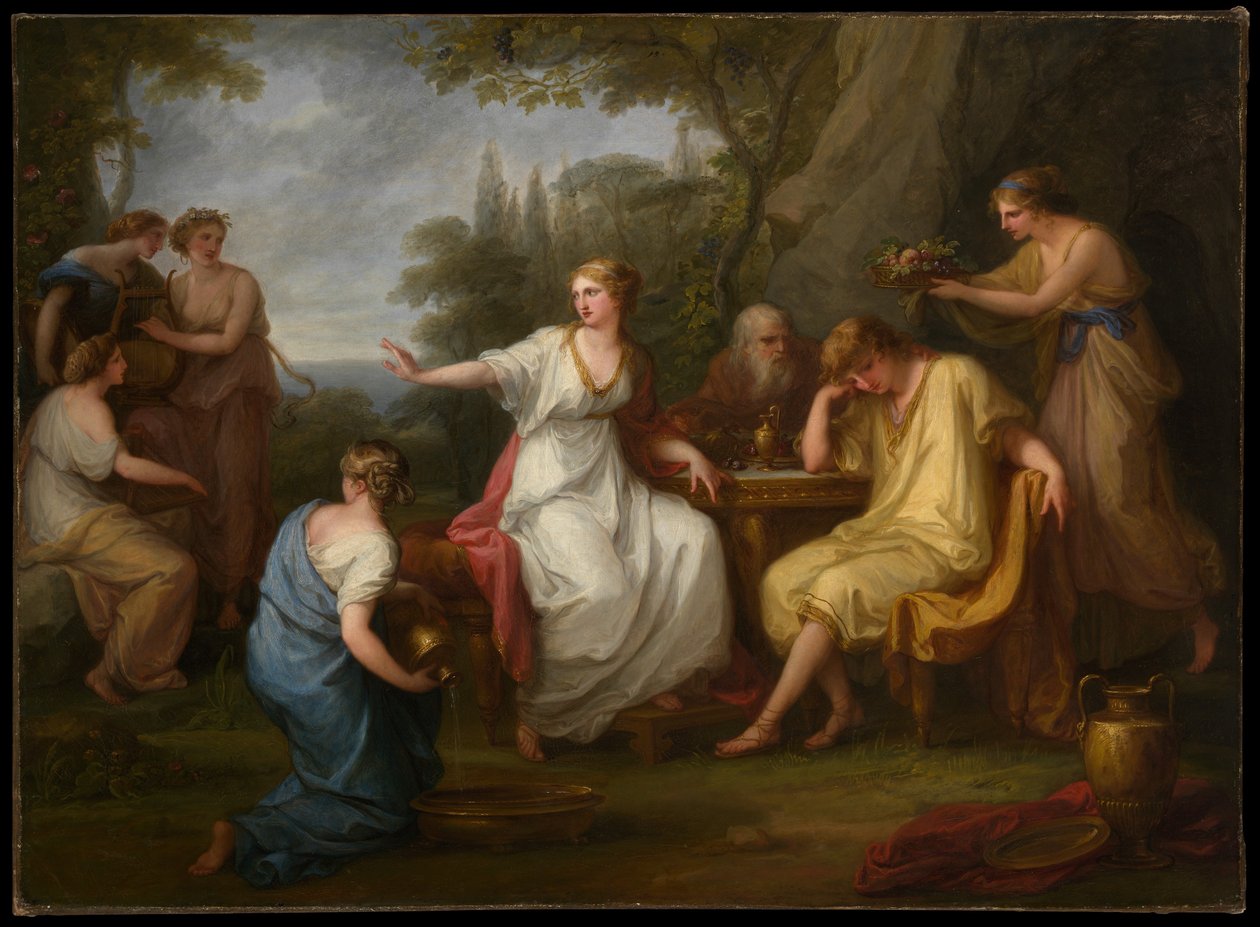 La douleur de Télémaque - Angelica Kauffmann