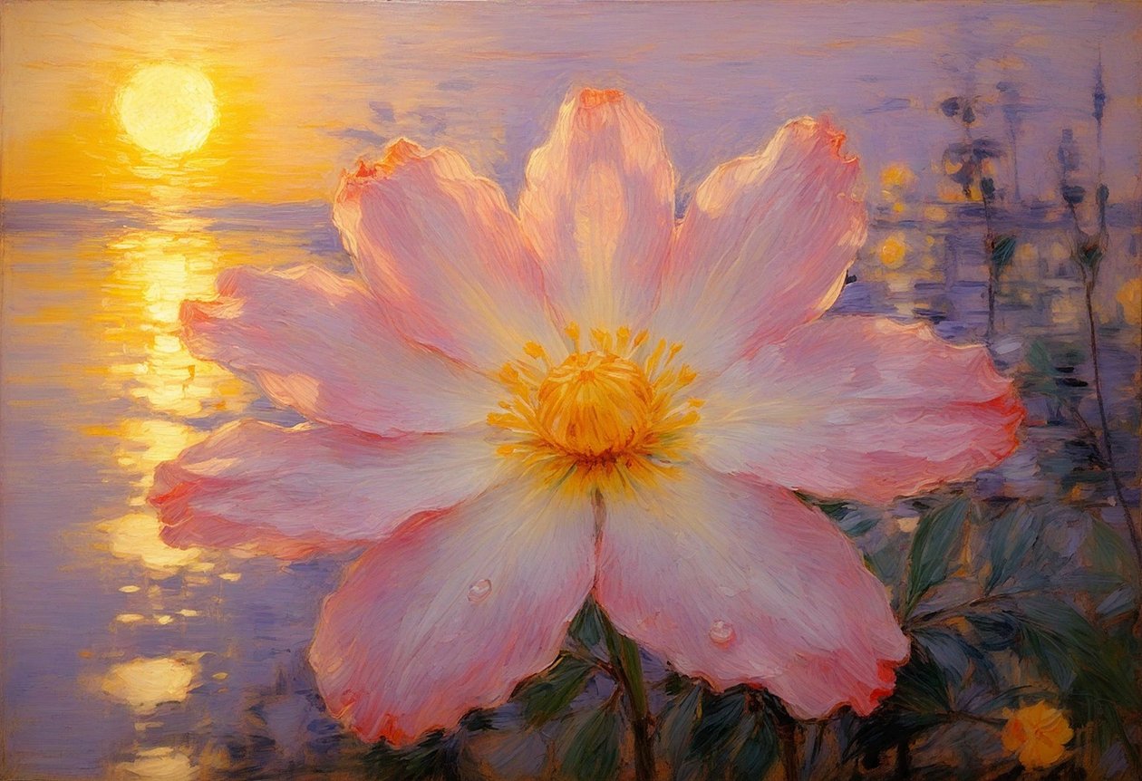 Florales 114, vers 2025 (huile sur toile) - Angelita Hawke