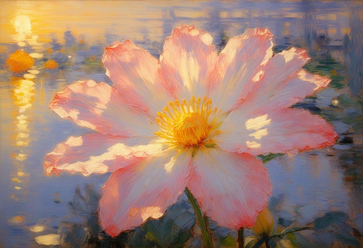 Florales 116, vers 2025 (huile sur toile) - Angelita Hawke