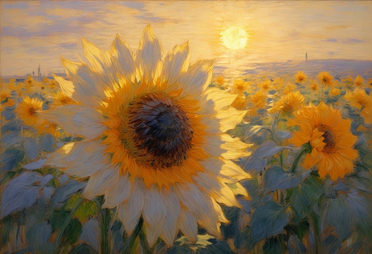 Florales 120, vers 2025 (huile sur toile) - Angelita Hawke