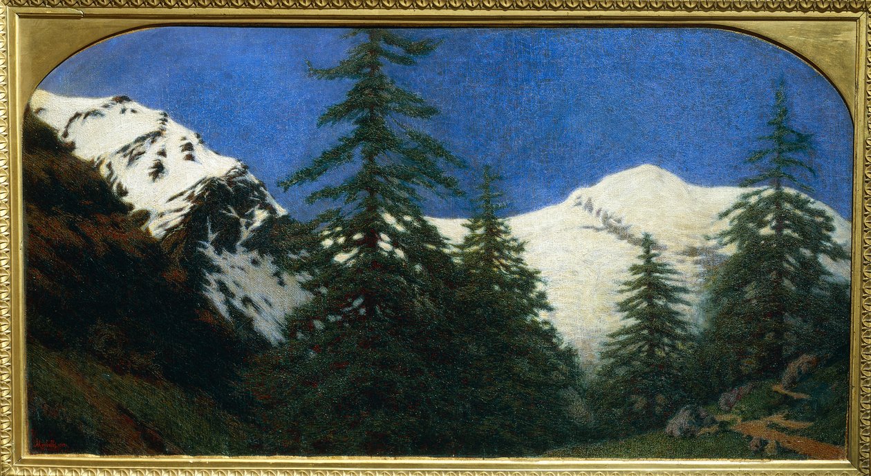 Hautes montagnes - Angelo Morbelli
