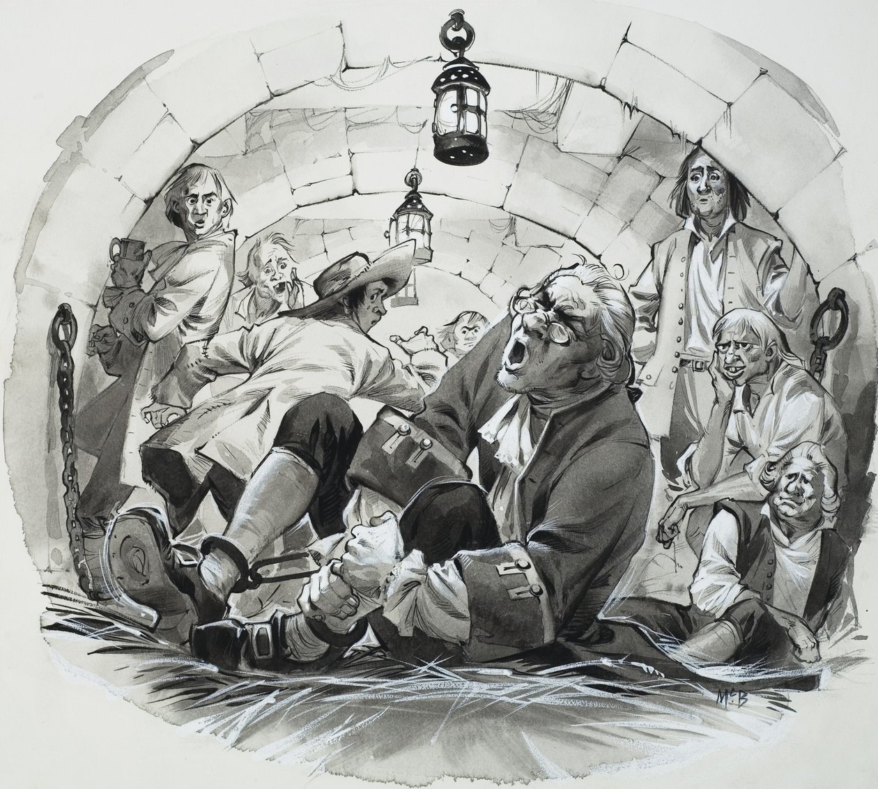 Un coup de pied - Angus McBride