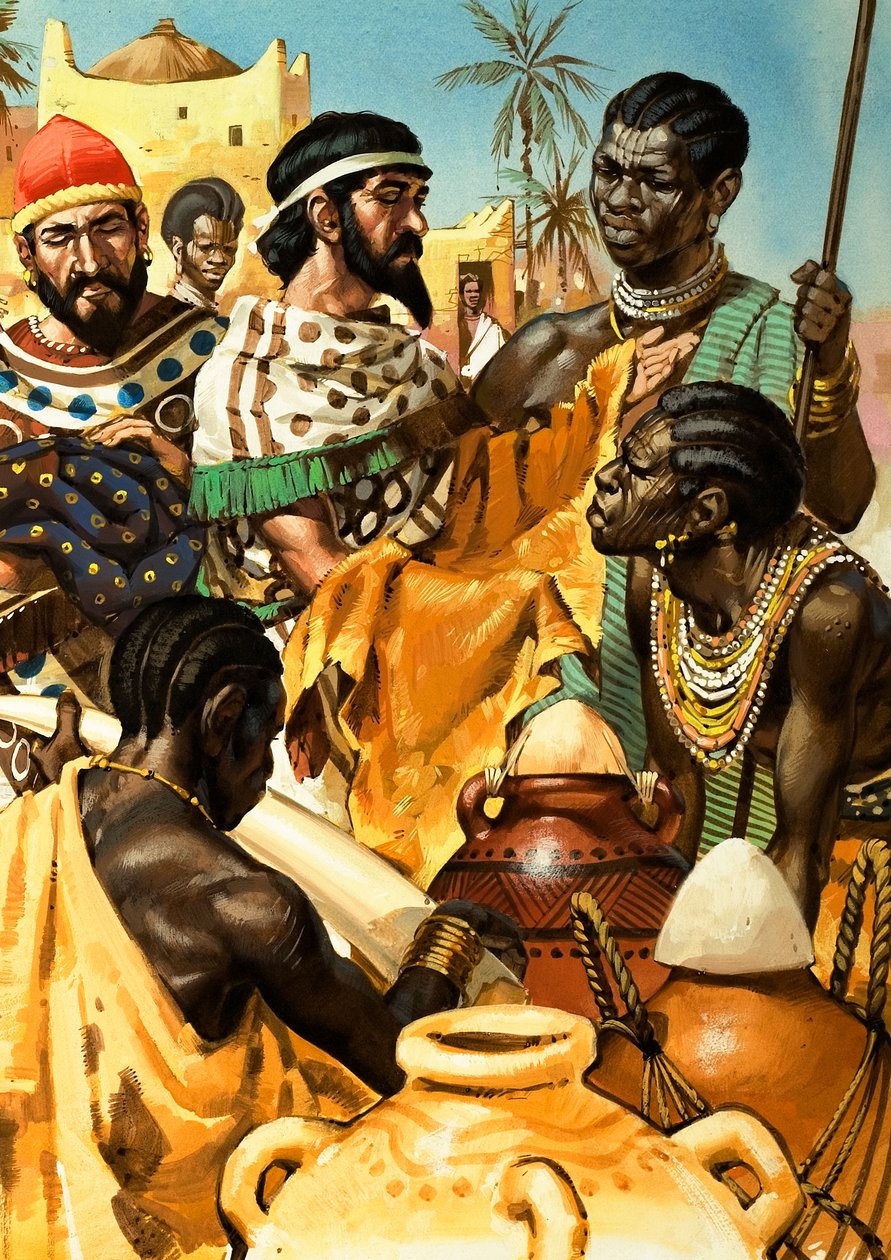 Les commerçants phéniciens en Afrique - Angus McBride