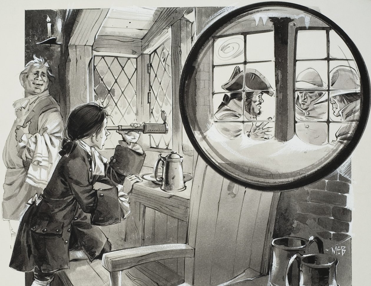 À travers le télescope - Angus McBride