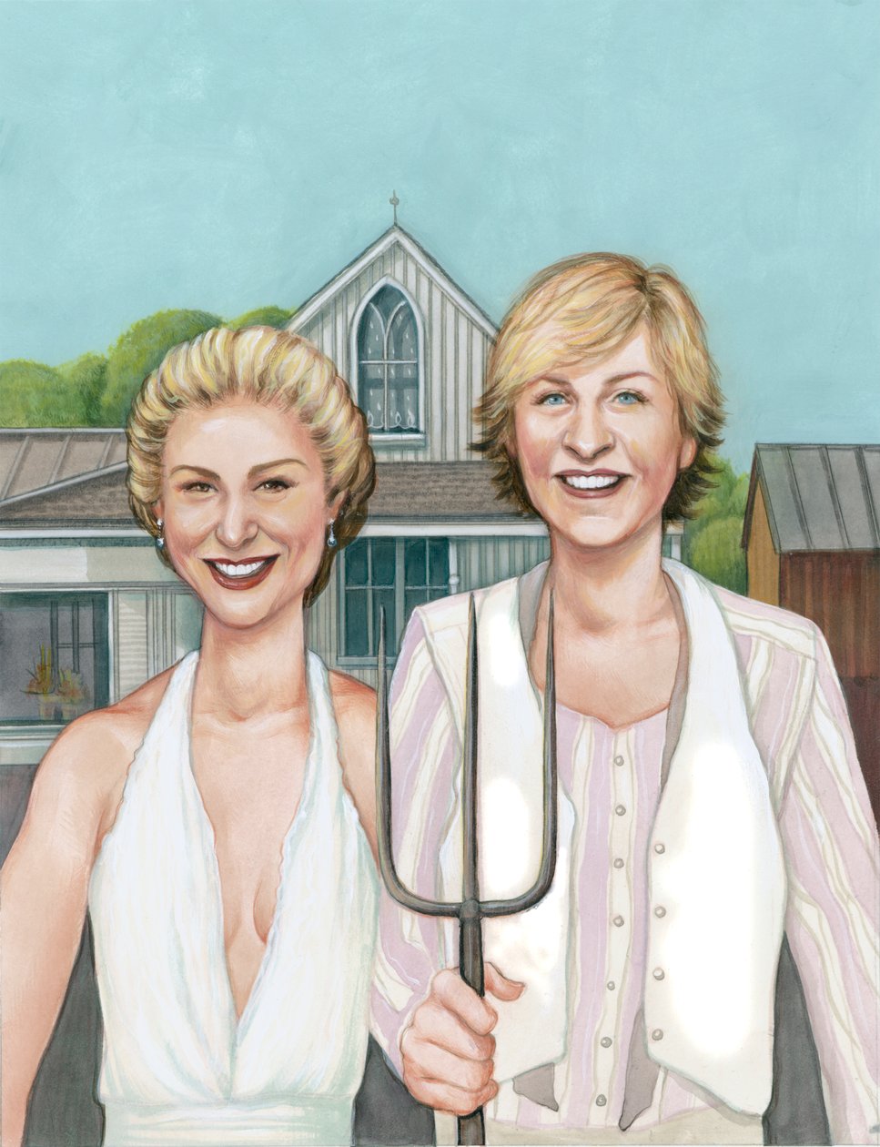 Ellen et Portia, 2008 - Anita Kunz
