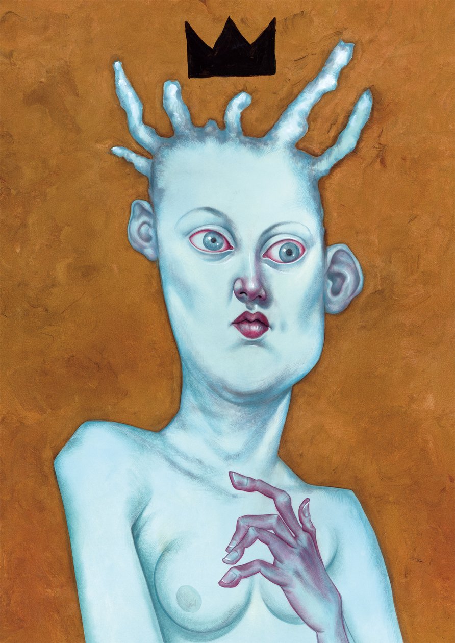 Reine avec couronne, 2016 - Anita Kunz