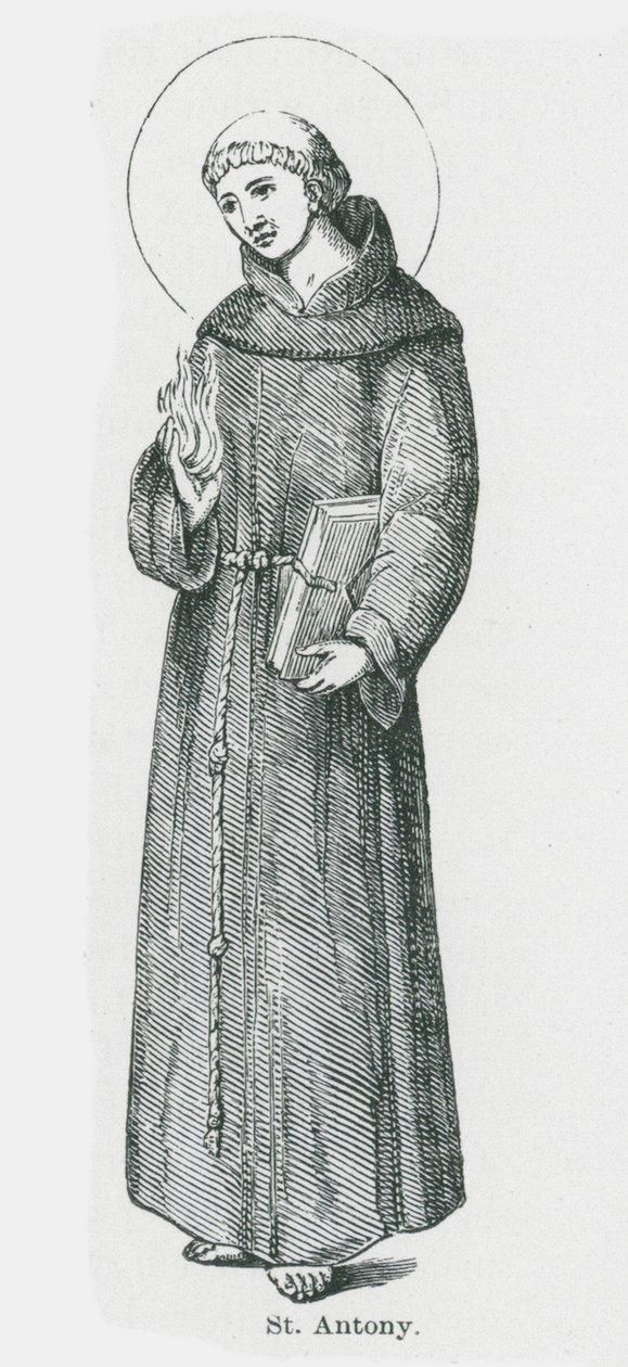 Saint-Antoine (lithographie) - Anna Brownell Jameson
