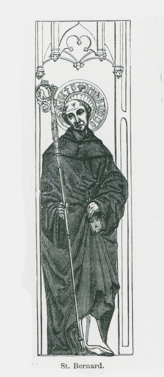St Bernard (lithographie) - Anna Brownell Jameson