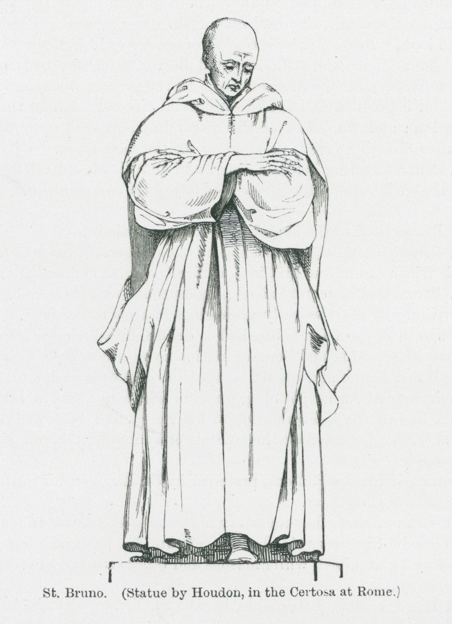 St Bruno (lithographie) - Anna Brownell Jameson