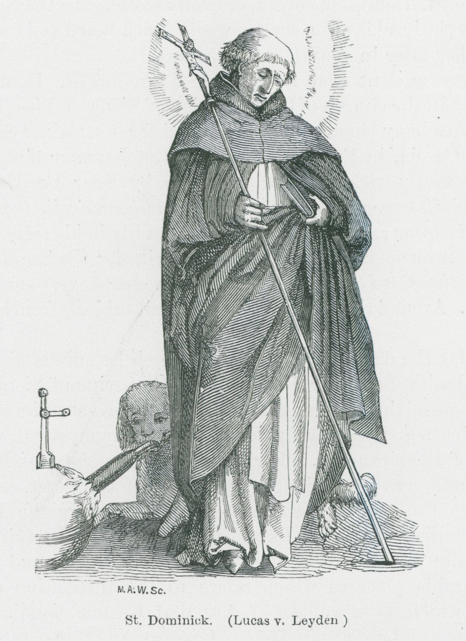 Saint Dominique (lithographie) - Anna Brownell Jameson