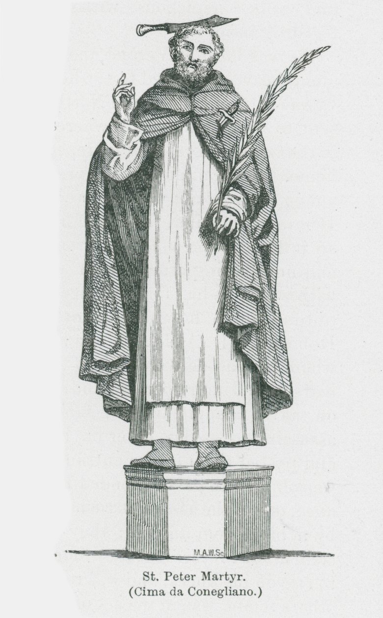St Pierre Martyr (litho) - Anna Brownell Jameson