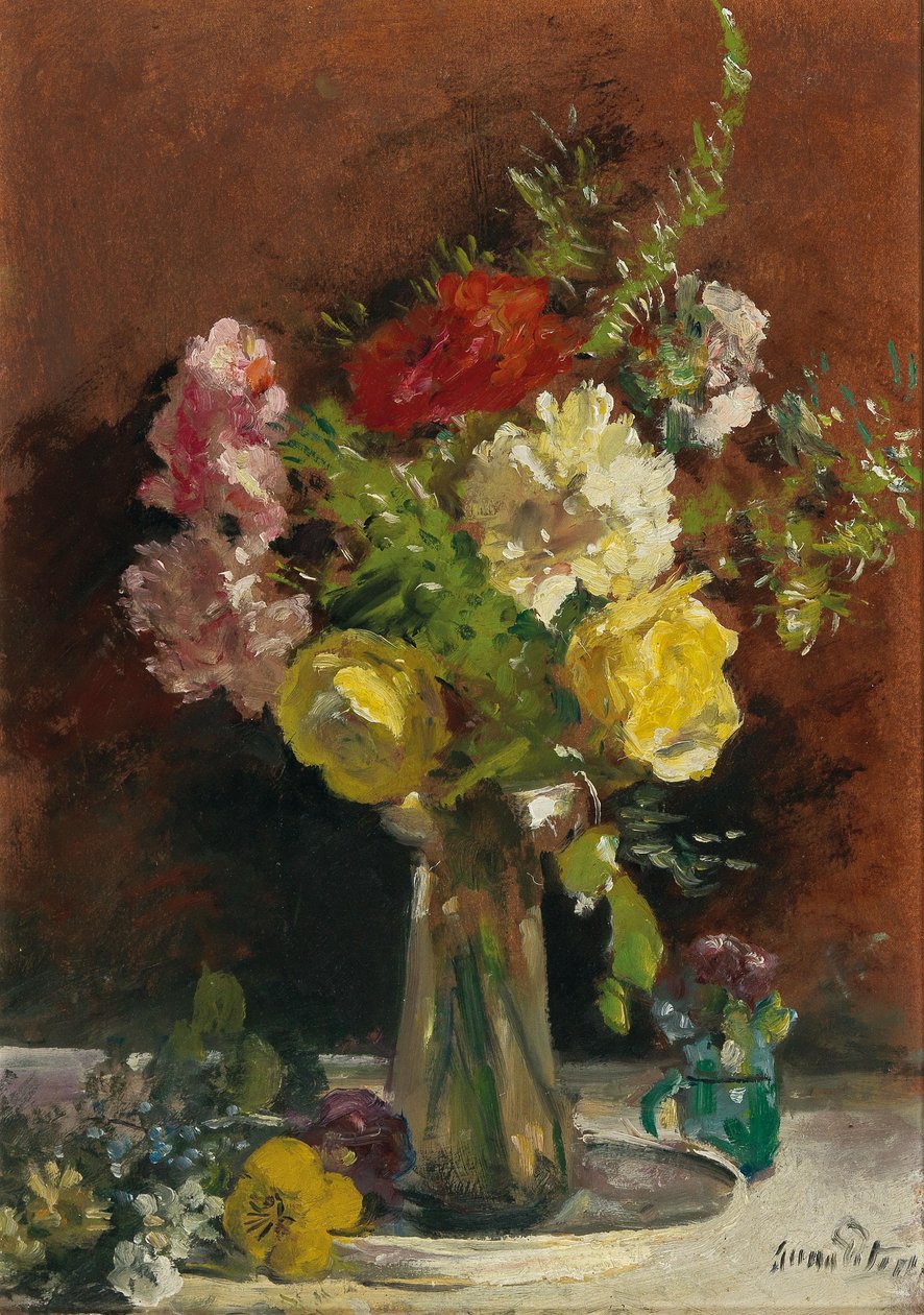 Pièce de fleur dans un vase - Anna Peters