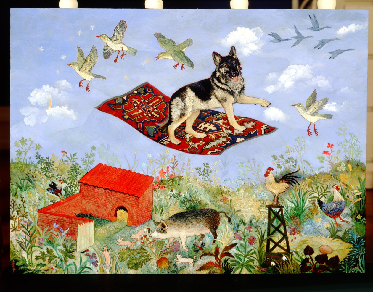 Chasing Clouds, 2010 (acrylique) - Anna Pugh