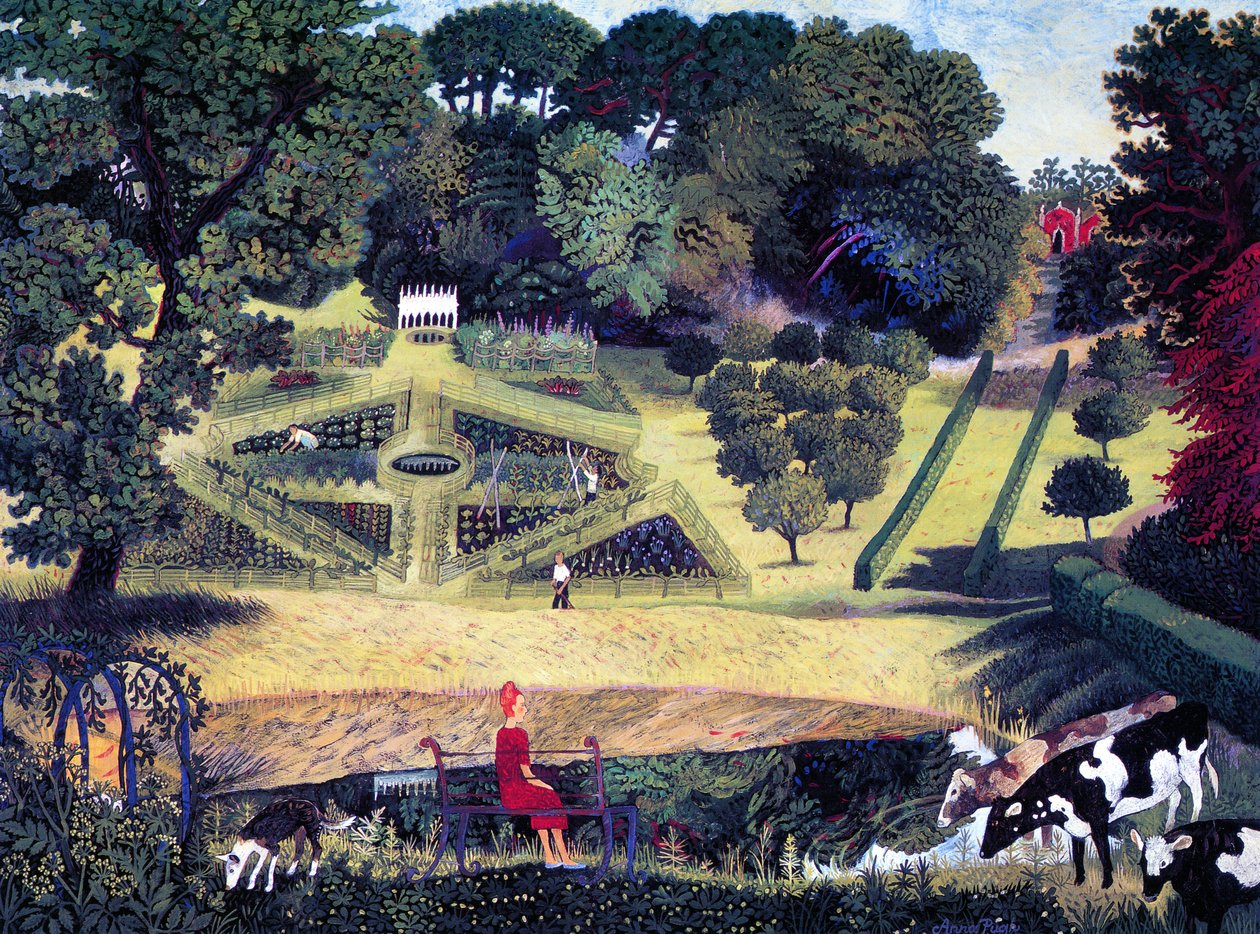 Hoher Sommer Painswick von Anna Pugh