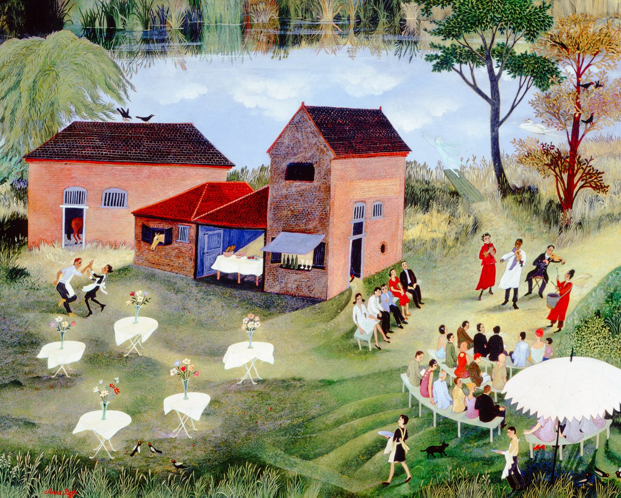 In the Mood, 2004 (acrylique) - Anna Pugh