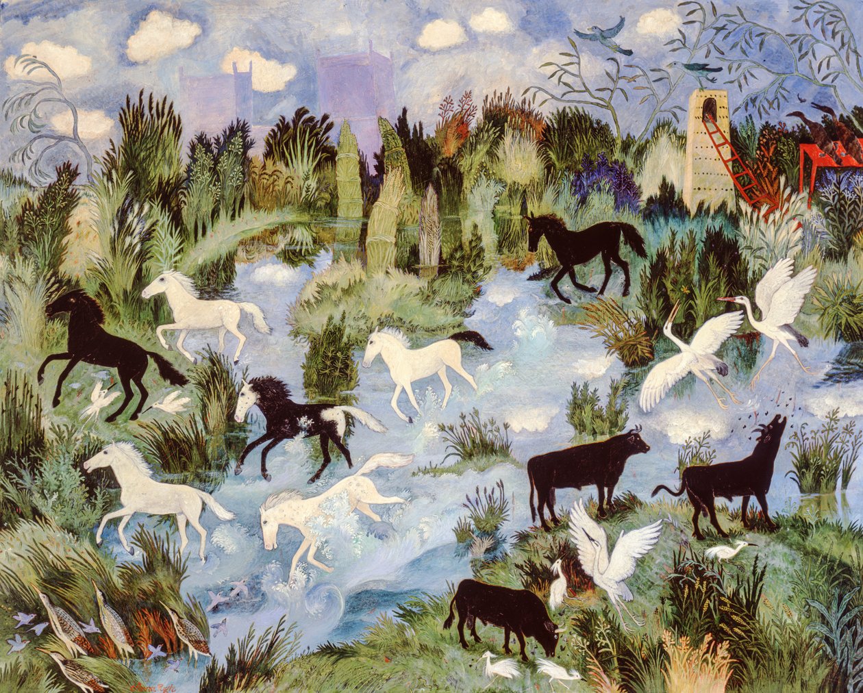 Marais, 2003 (acrylique) - Anna Pugh