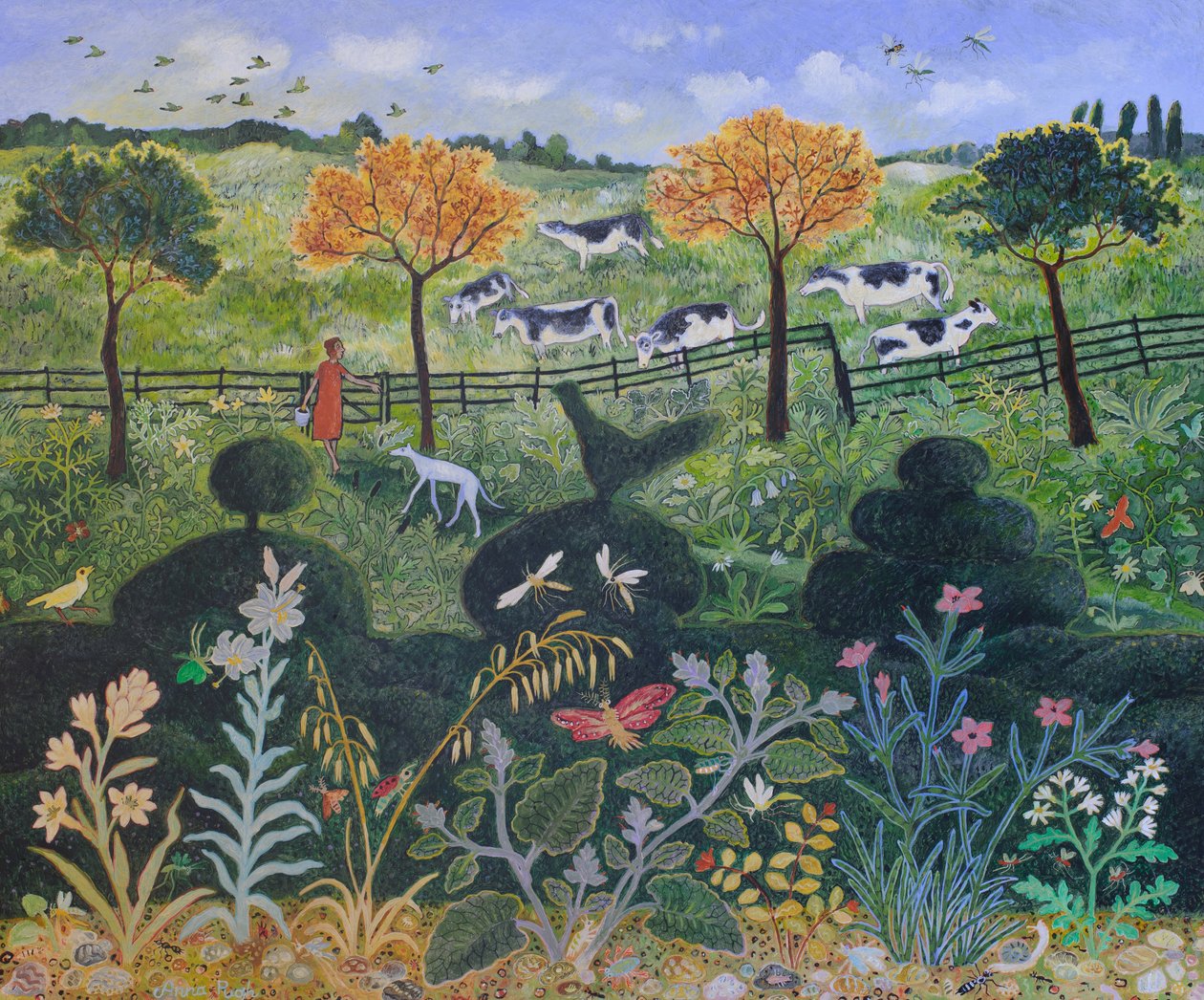 Near  Far, 2015 (acrylique) - Anna Pugh