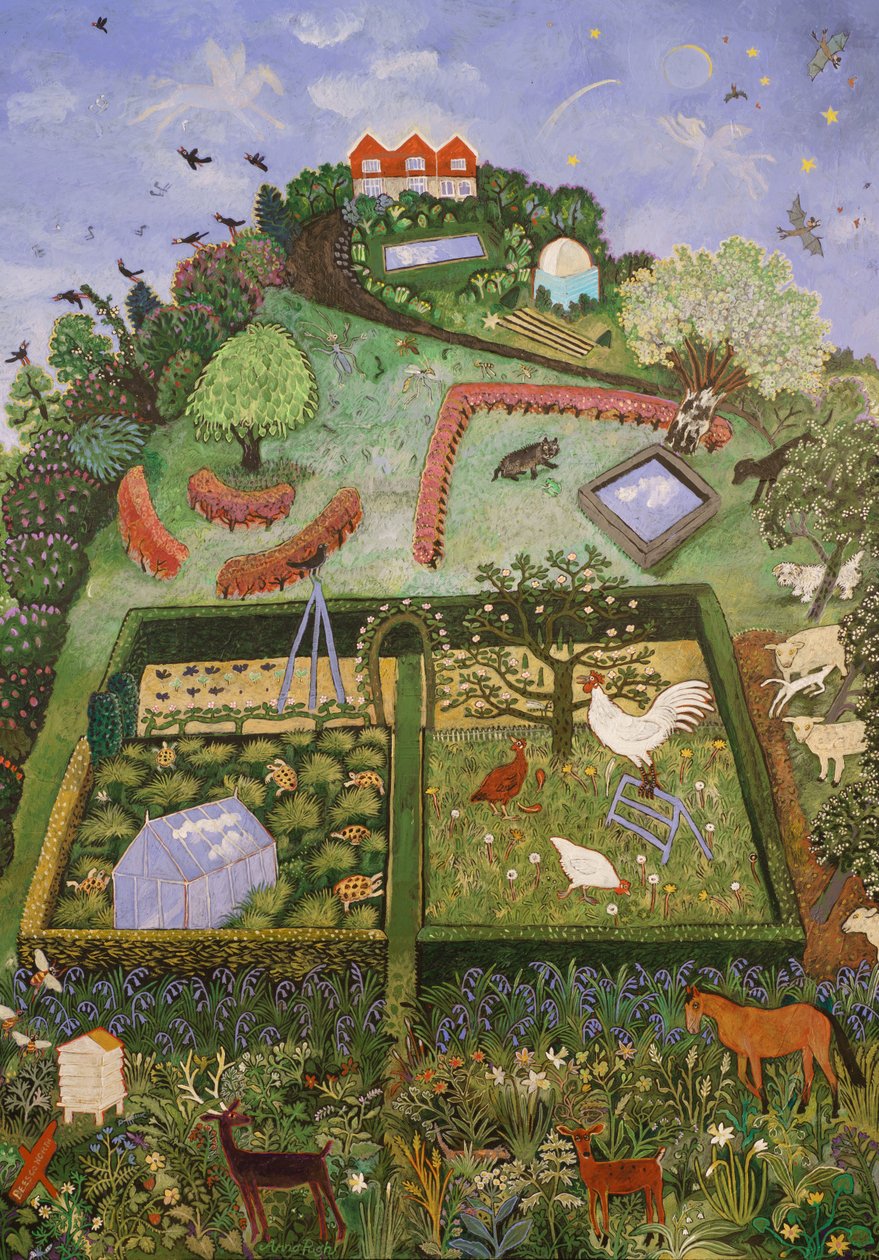 Extérieur, 2019 (acrylique) - Anna Pugh