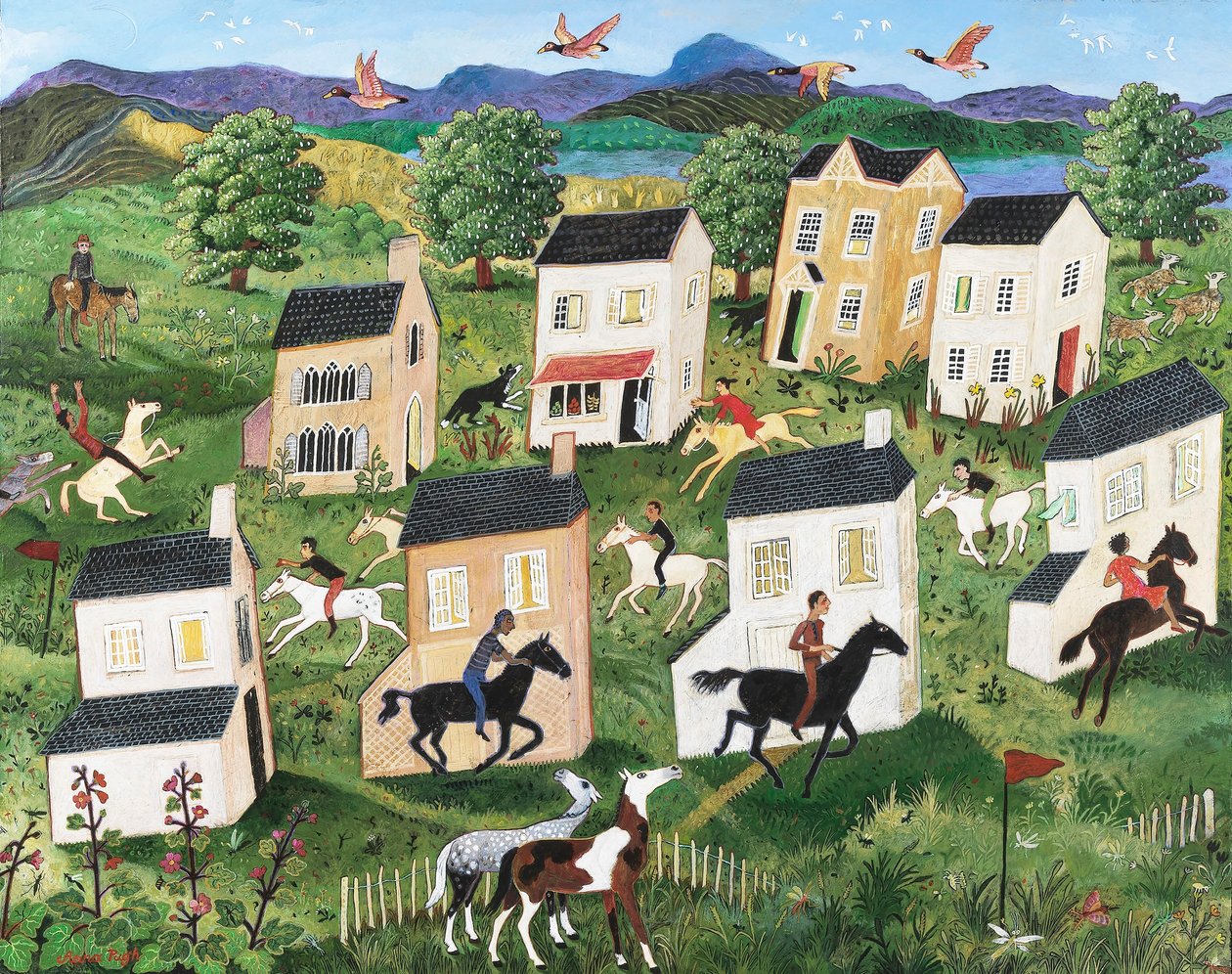 Septième ciel, 2013 (acrylique) - Anna Pugh