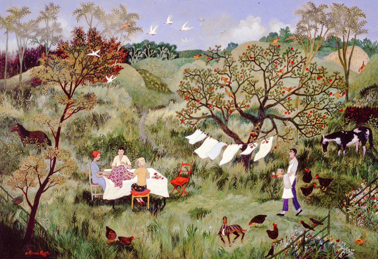 Couture, 2006 (acrylique) - Anna Pugh