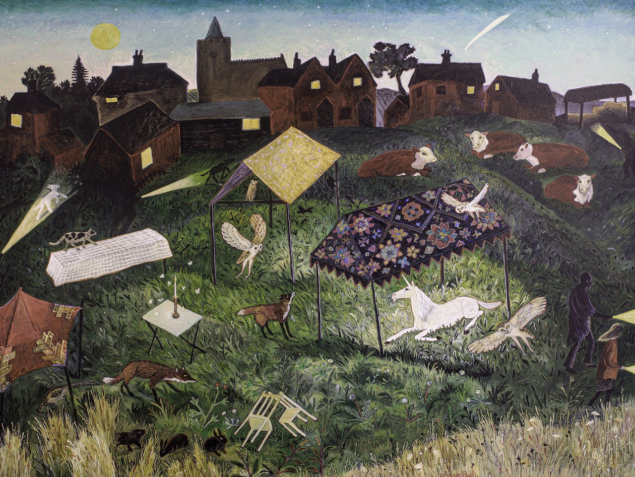 Take Over, 2016 (acrylique) - Anna Pugh