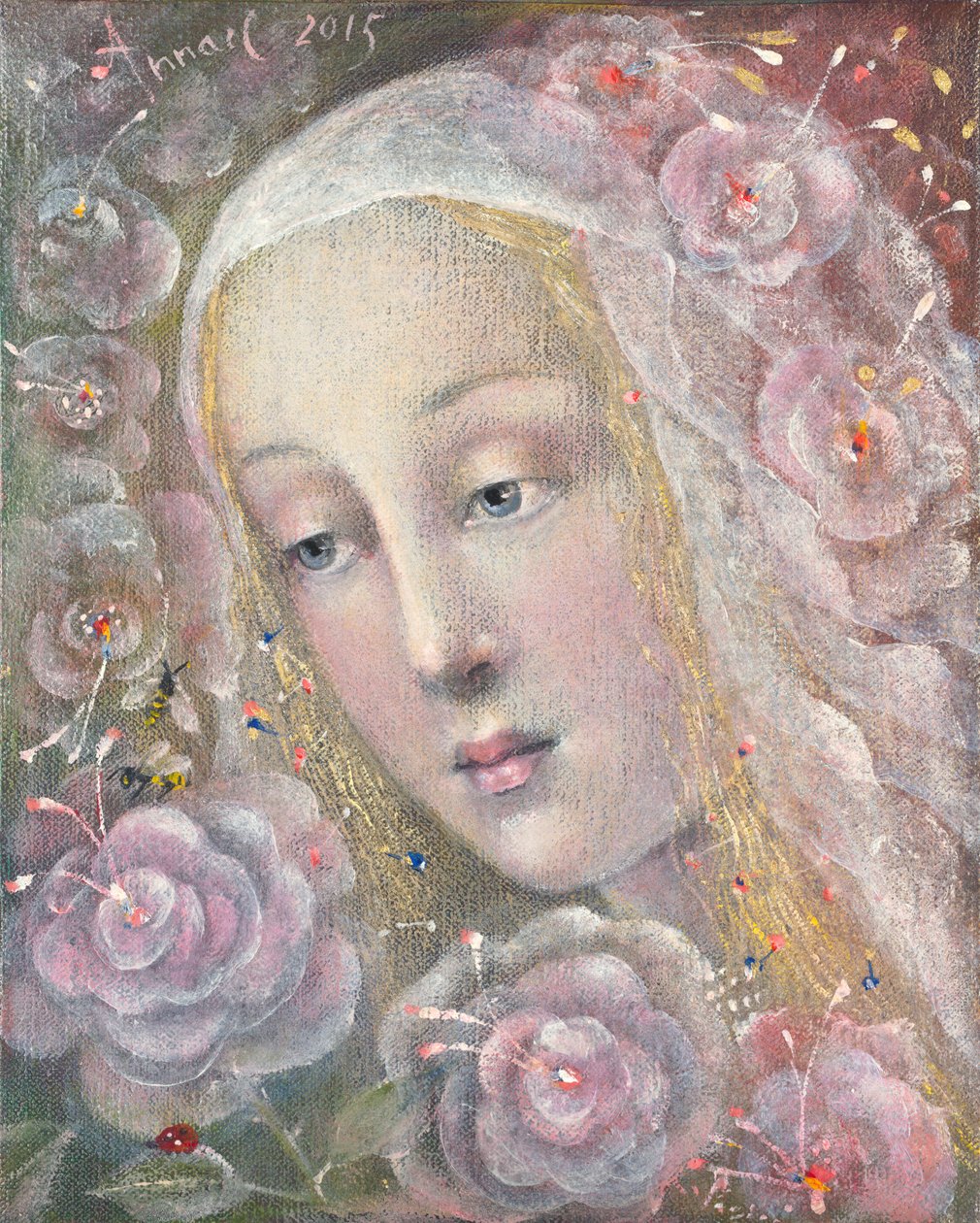 Kisses of the Wind, 2015 (huile sur toile de lin) - Annael Anelia Pavlova
