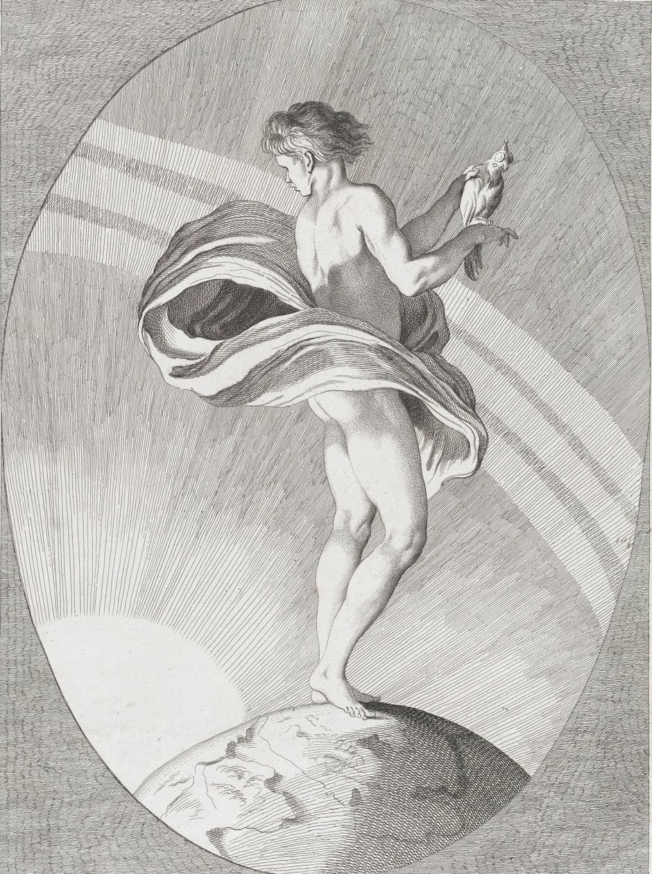 Vue, 1730-65. Créateurs : Caylus, Anne-Claude-Philippe de, Etienne Fessard - Anne Claude Philippe de Caylus, Etienne Fessard