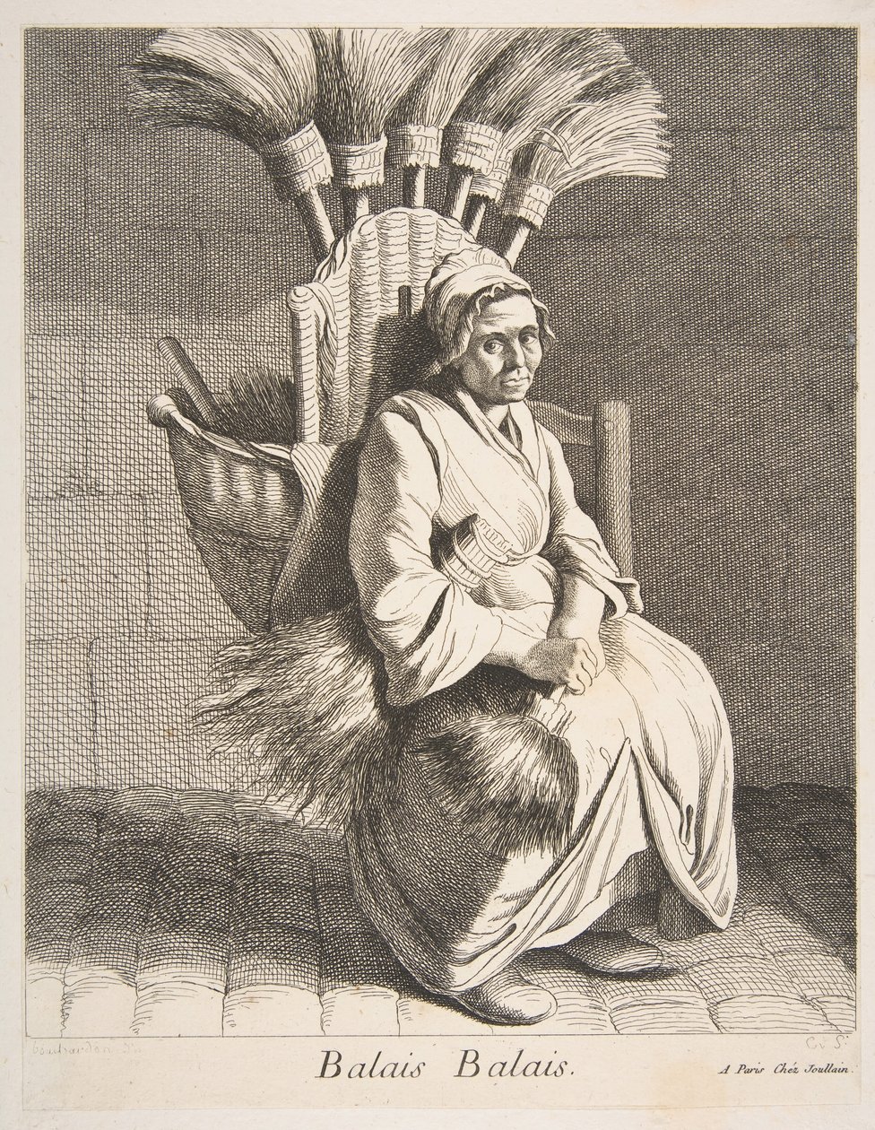 Marchand de balais - Anne Claude Philippe de Caylus
