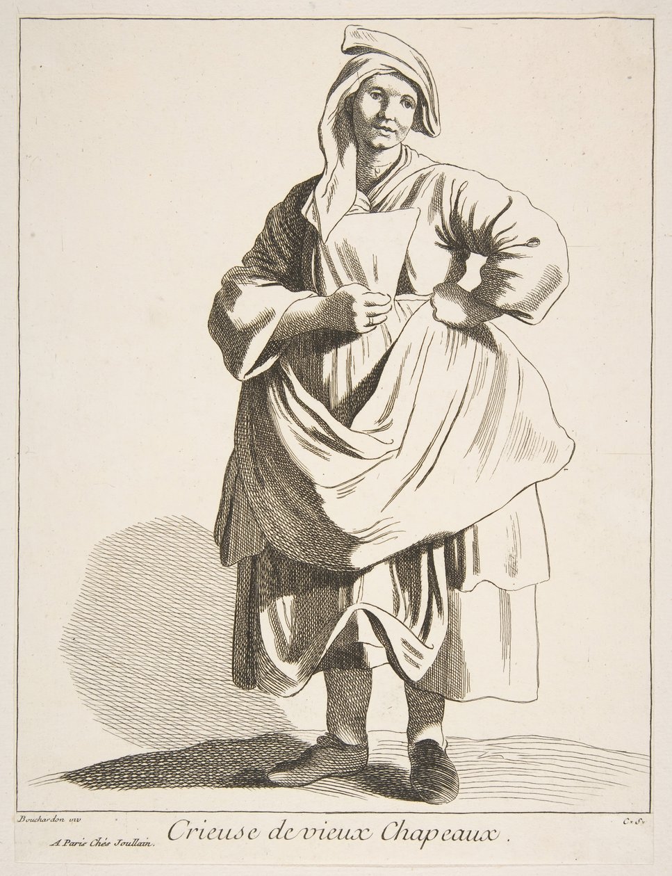 Vendeur de vieux chapeaux - Anne Claude Philippe de Caylus