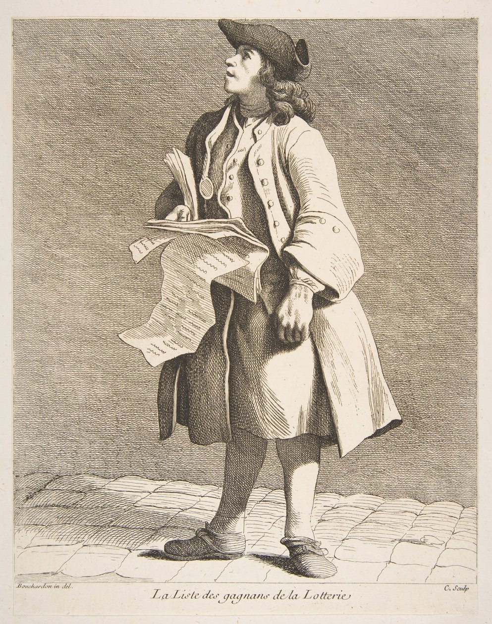 La Lecture des gagnants de la loterie, 1746 - Anne Claude Philippe de Caylus