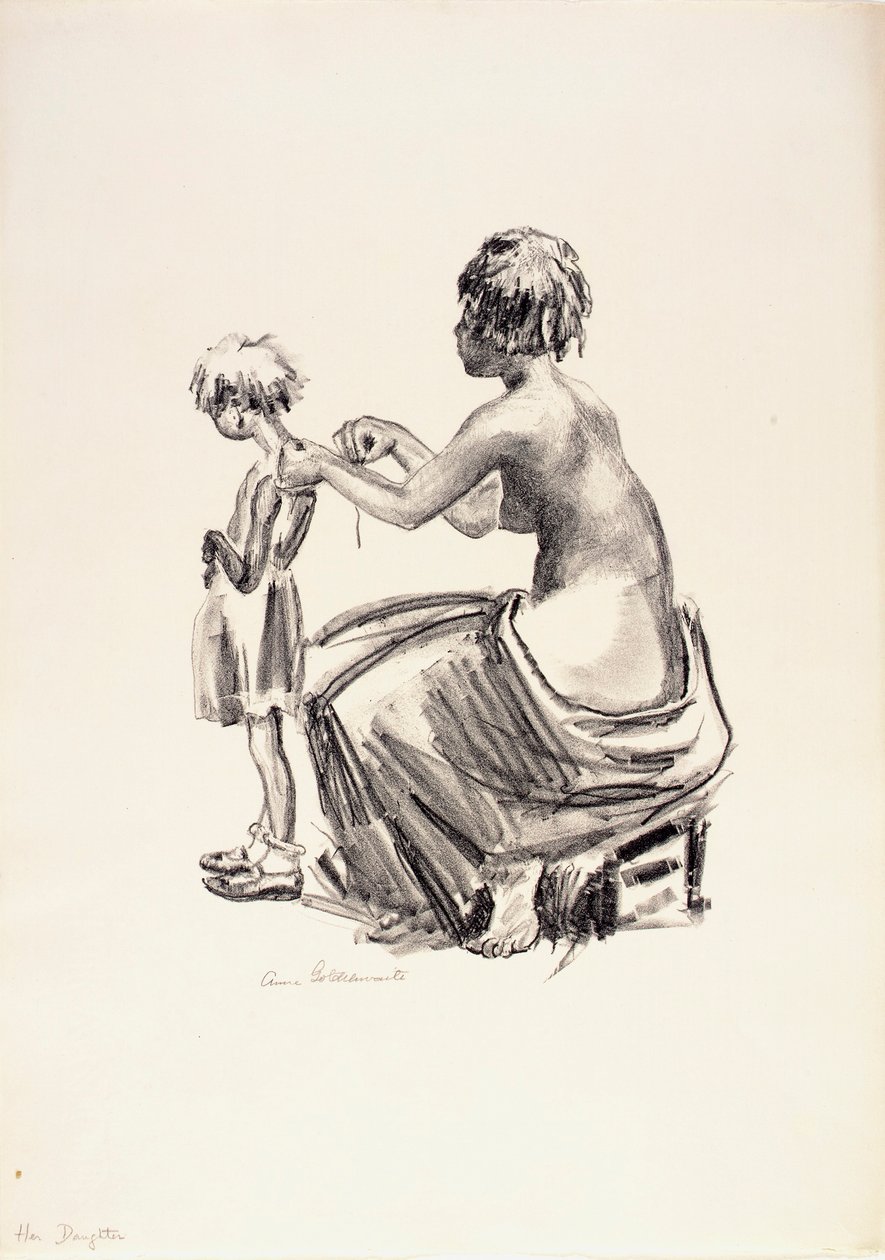 Sa fille - Anne Goldthwaite