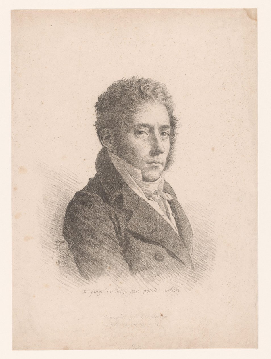 Portrait de Marie Philippe Coupin de la Couperie - Anne Louis Girodet Trioson
