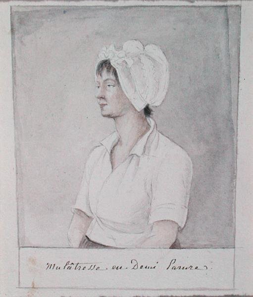 Fille mulâtre - Anne Marguerite Hyde de Neuville